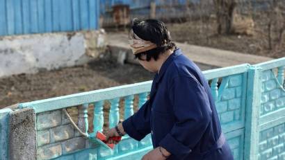 03.04.2026 года Сотрудники ветеринарной станции Тимирязевского района приняли активное участие в проведении субботника в рамках республиканской акции Таза Қазақстан .